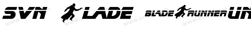 SVN Blade Runner字体转换